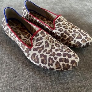 Rothy’s Loafer, Mocha Spot, Size 9.5